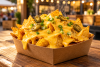 nachos : hier mit kaesesauce